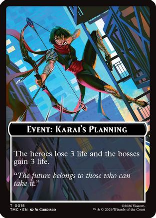 Event: Karai's Planning (TMC-018) - Commander: Teenage Mutant Ninja Turtles | Grognard Games