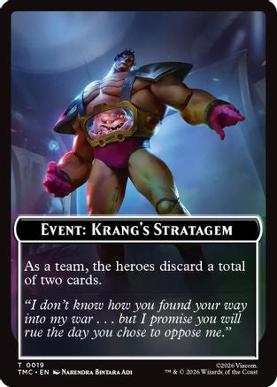 Event: Krang's Stratagem (TMC-019) - Commander: Teenage Mutant Ninja Turtles | Grognard Games