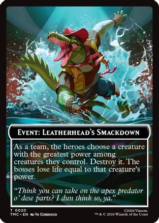 Event: Leatherhead's Smackdown (TMC-020) - Commander: Teenage Mutant Ninja Turtles | Grognard Games