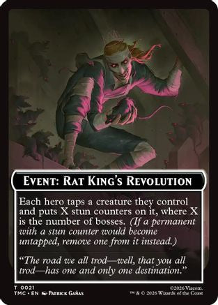 Event: Rat King's Revolution (TMC-021) - Commander: Teenage Mutant Ninja Turtles | Grognard Games