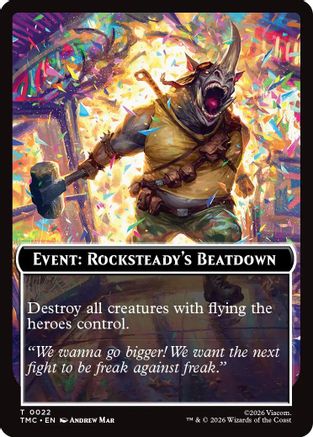 Event: Rocksteady's Beatdown (TMC-022) - Commander: Teenage Mutant Ninja Turtles | Grognard Games