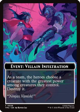 Event: Villain Infiltration (TMC-026) - Commander: Teenage Mutant Ninja Turtles | Grognard Games