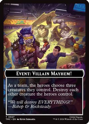 Event: Villain Mayhem! (TMC-027) - Commander: Teenage Mutant Ninja Turtles | Grognard Games