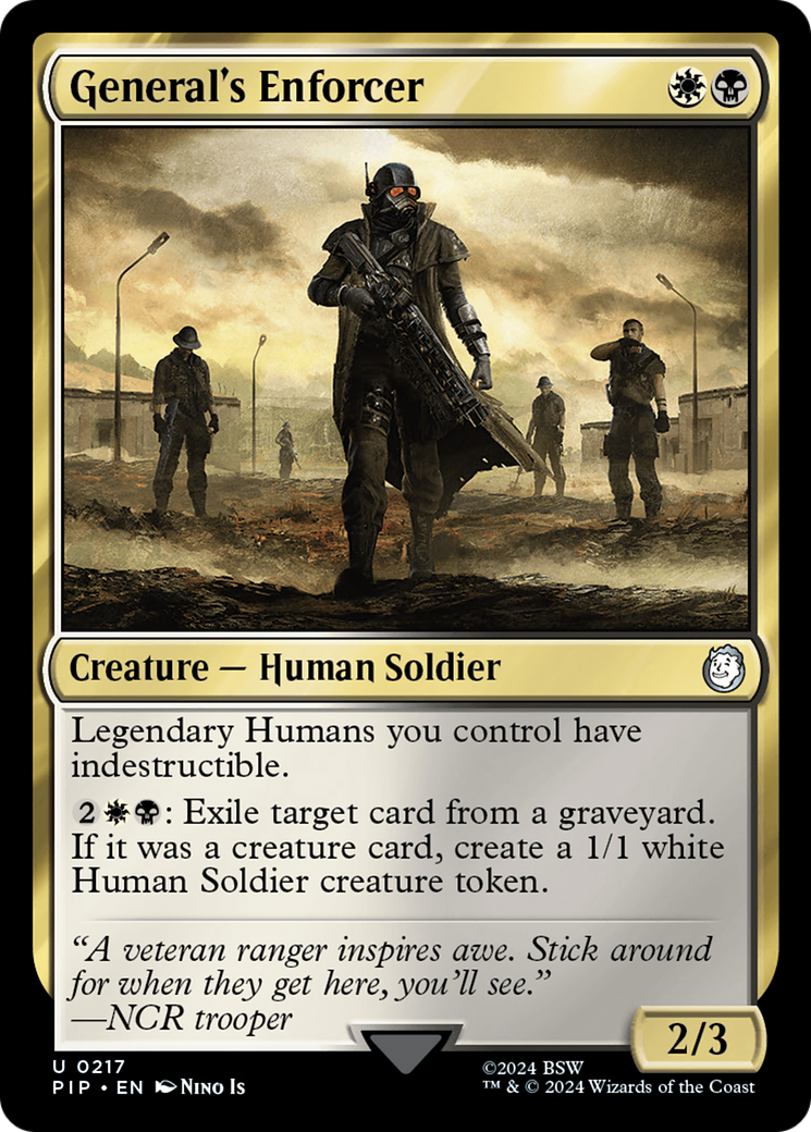 General's Enforcer [Fallout] | Grognard Games