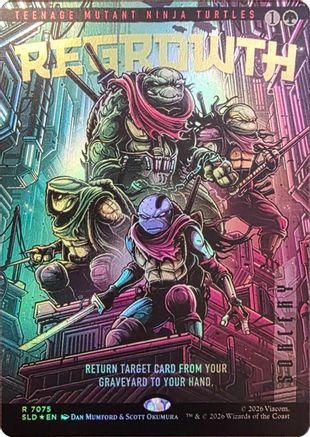 Regrowth (7075) (SLD-7075) - Secret Lair Drop Series Foil | Grognard Games