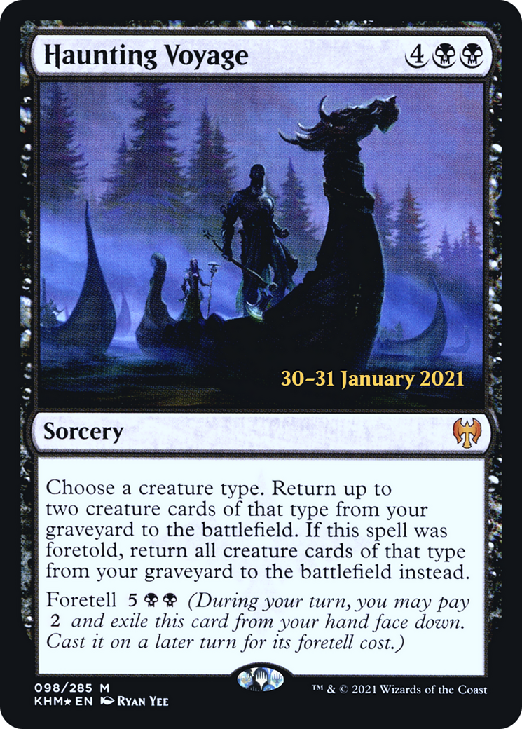 Haunting Voyage [Kaldheim Prerelease Promos] | Grognard Games