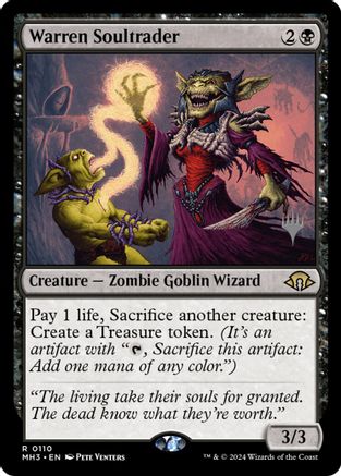 Warren Soultrader (PPECL-110) - Promo Pack: Lorwyn Eclipsed Foil | Grognard Games