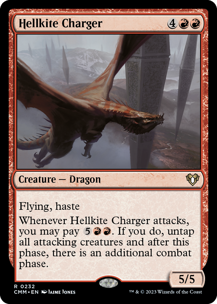 Hellkite Charger [Commander Masters] | Grognard Games