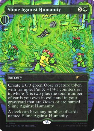 Slime Against Humanity (7078) (SLD-7078) - Secret Lair Drop Series Foil | Grognard Games