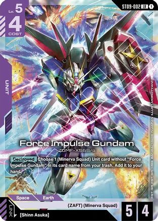 Force Impulse Gundam - Starter Deck 09 Destiny Ignition (ST09-002) Holofoil | Grognard Games