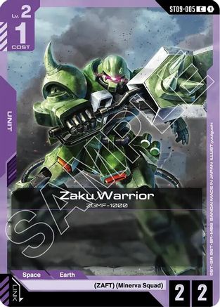 Zaku Warrior - Starter Deck 09 Destiny Ignition (ST09-005) | Grognard Games