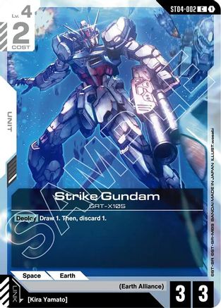 Strike Gundam - Starter Deck 09 Destiny Ignition (ST04-002) | Grognard Games