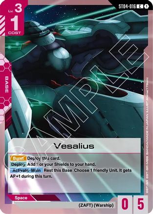 Vesalius - Starter Deck 09 Destiny Ignition (ST04-016) | Grognard Games