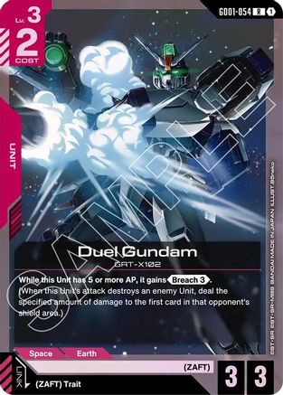 Duel Gundam - Starter Deck 09 Destiny Ignition (GD01-054) Holofoil | Grognard Games