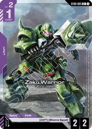 Zaku Warrior (C+) - Starter Deck 09 Destiny Ignition (ST09-005) Holofoil | Grognard Games