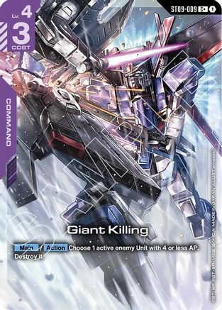Giant Killing (C+) - Starter Deck 09 Destiny Ignition (ST09-009) Holofoil | Grognard Games