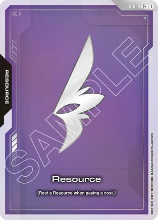 Resource (R-030) (C+) - Starter Deck 09 Destiny Ignition (R-030) Holofoil | Grognard Games