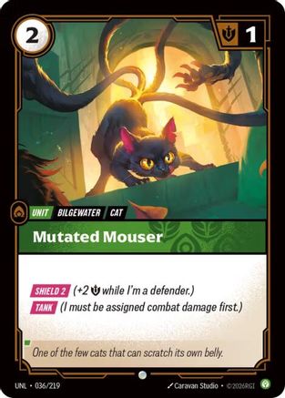 Mutated Mouser (036/219) - Unleashed Foil | Grognard Games