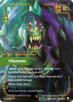 Vilemaw (060/219) - Unleashed Foil | Grognard Games