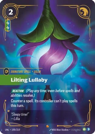 Lilting Lullaby (190/219) - Unleashed Foil | Grognard Games