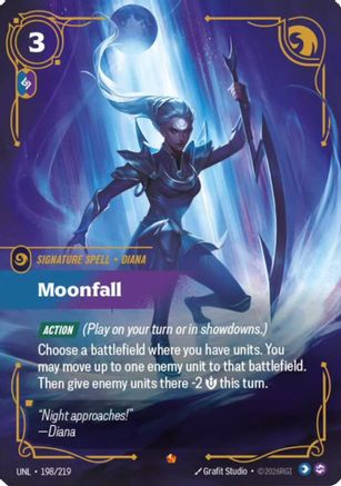 Moonfall (198/219) - Unleashed Foil | Grognard Games