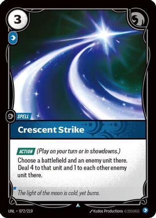 Crescent Strike (072/219) - Unleashed | Grognard Games
