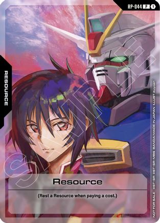 Resource (RP-044) (Mobile Suit Gundam SEED Destiny) - Promotional Resource Tokens (RP-044) Holofoil | Grognard Games