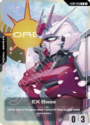 EX Base (EXBP-013) (Mobile Suit Gundam SEED Destiny) - Promotional EX Base Tokens (EXBP-013) Holofoil | Grognard Games