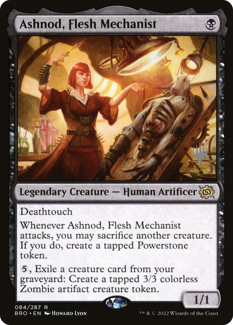 Ashnod, Flesh Mechanist (Promo Pack) [The Brothers' War Promos] | Grognard Games