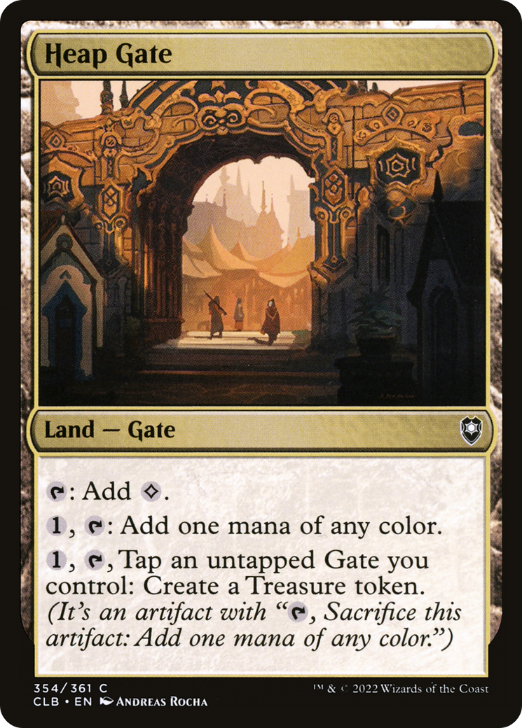 Heap Gate [Commander Legends: Battle for Baldur's Gate] | Grognard Games