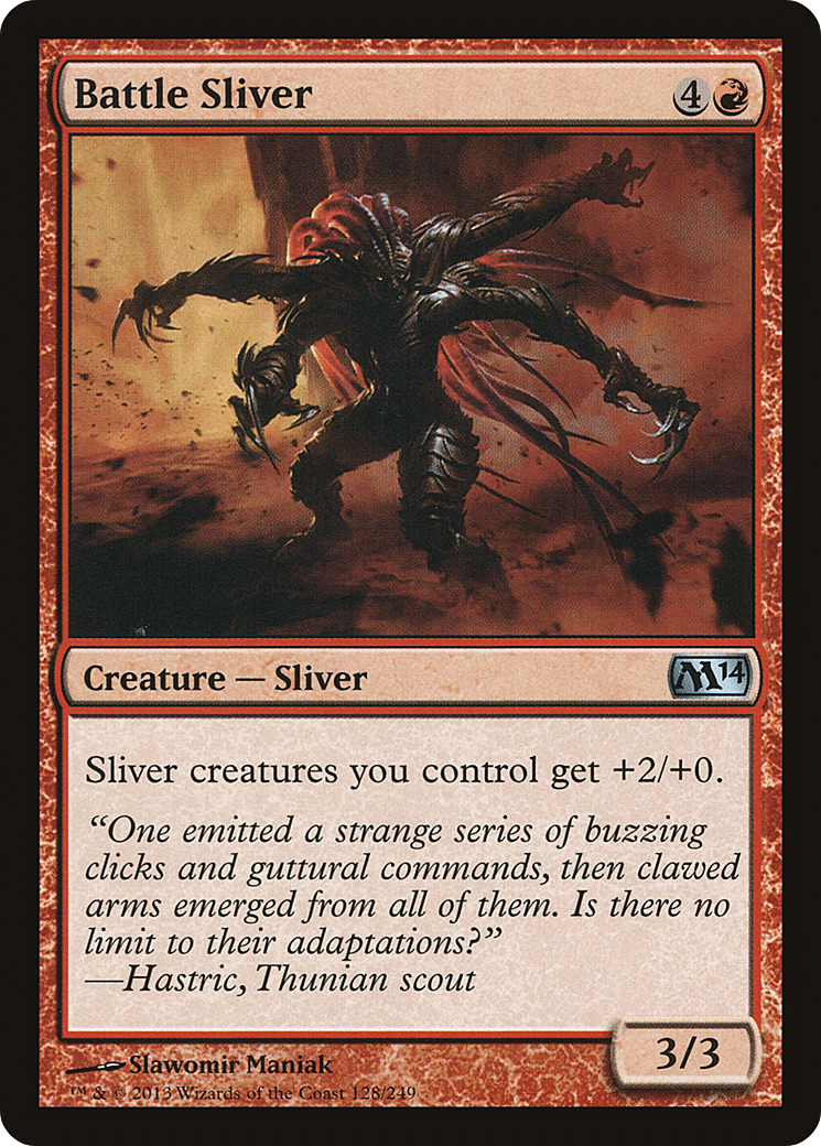 Battle Sliver [Magic 2014] | Grognard Games