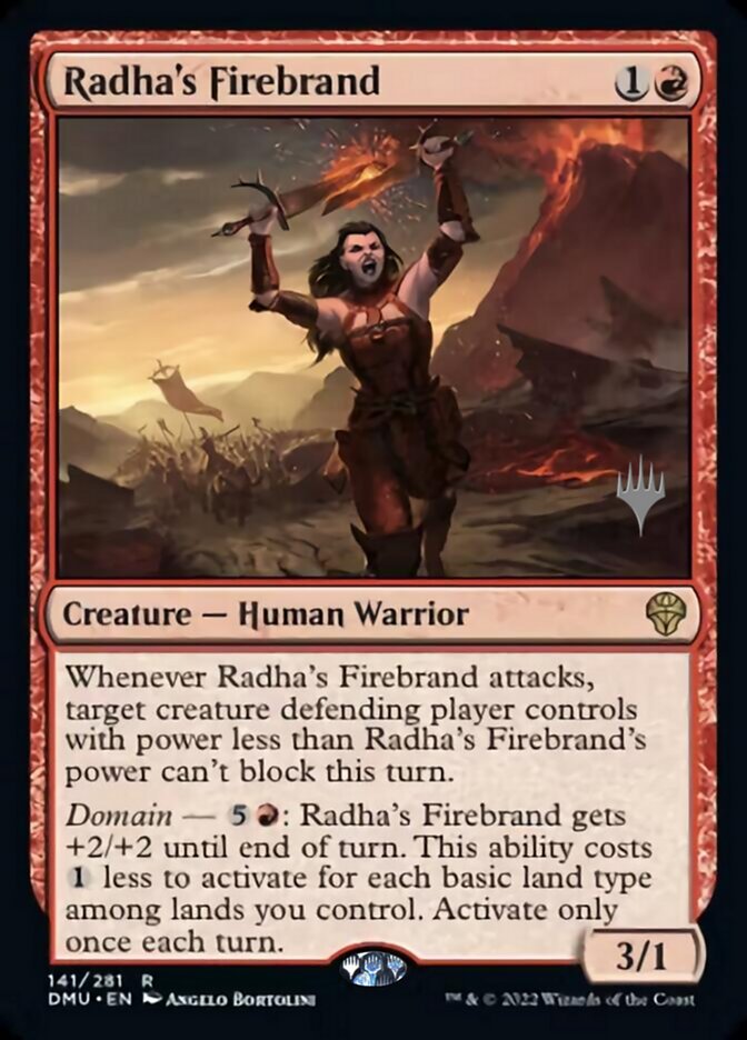 Radha's Firebrand (Promo Pack) [Dominaria United Promos] | Grognard Games