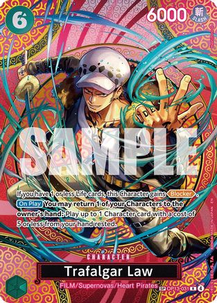 Trafalgar Law (SP) (OP13-031) - Adventure on Kami's Island Foil | Grognard Games