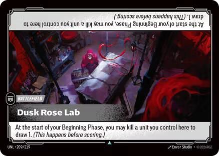 Dusk Rose Lab (209/219) - Unleashed | Grognard Games