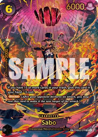 Sabo (PRB02-014) (SP) (PRB02-014) - Adventure on Kami's Island Foil | Grognard Games