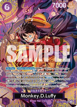 Monkey.D.Luffy (SP) (ST26-005) - Adventure on Kami's Island Foil | Grognard Games