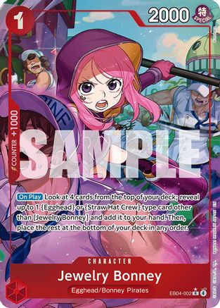 Jewelry Bonney (EB04-002) (Alternate Art) (EB04-002) - Adventure on Kami's Island Foil | Grognard Games