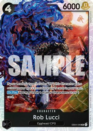 Rob Lucci (EB04-048) - Adventure on Kami's Island Foil | Grognard Games