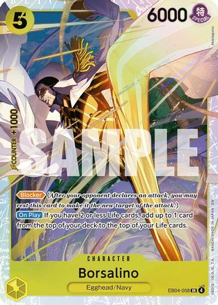 Borsalino (EB04-058) - Adventure on Kami's Island Foil | Grognard Games