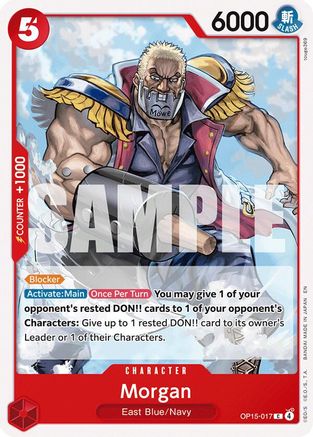 Morgan (OP15-017) - Adventure on Kami's Island | Grognard Games