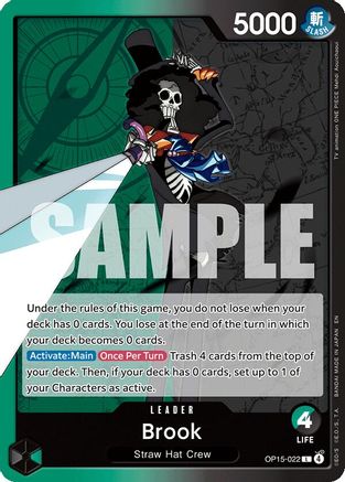 Brook (OP15-022) (OP15-022) - Adventure on Kami's Island | Grognard Games