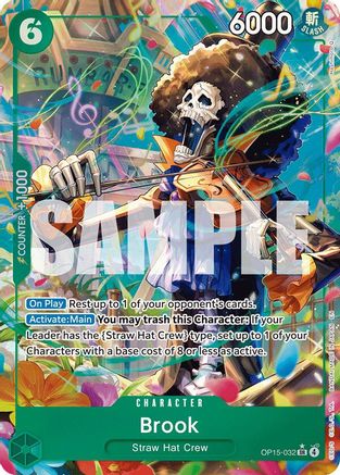 Brook (OP15-032) (Alternate Art) (OP15-032) - Adventure on Kami's Island Foil | Grognard Games