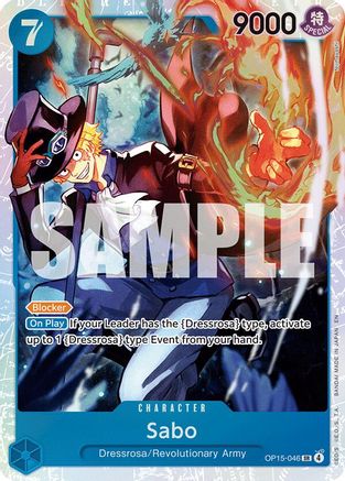 Sabo (OP15-046) - Adventure on Kami's Island Foil | Grognard Games