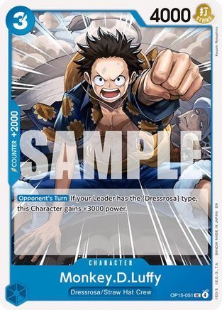 Monkey.D.Luffy (OP15-051) (OP15-051) - Adventure on Kami's Island | Grognard Games