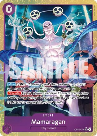 Mamaragan (Alternate Art) (OP15-078) - Adventure on Kami's Island Foil | Grognard Games