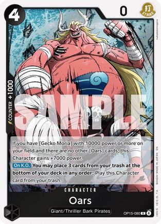 Oars (OP15-080) - Adventure on Kami's Island Foil | Grognard Games