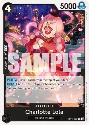 Charlotte Lola (OP15-082) - Adventure on Kami's Island | Grognard Games