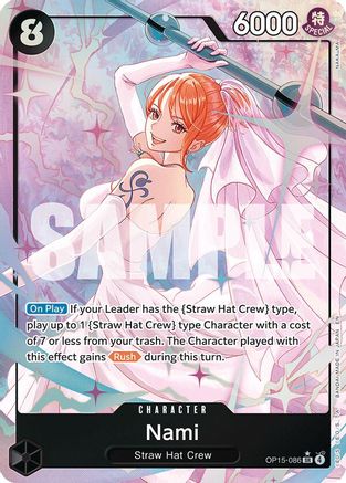 Nami (OP15-086) (Alternate Art) (OP15-086) - Adventure on Kami's Island Foil | Grognard Games