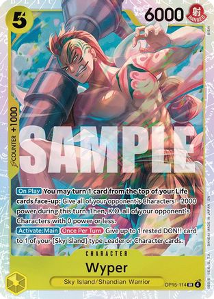 Wyper (OP15-114) - Adventure on Kami's Island Foil | Grognard Games