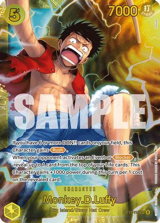 Monkey.D.Luffy (OP15-119) (OP15-119) - Adventure on Kami's Island Foil | Grognard Games